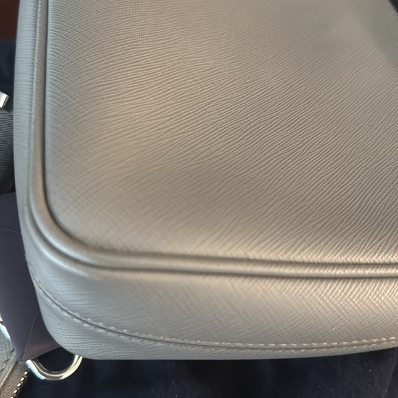 Prada Gray Women's Bag with Matching Wallet - Picture 7 of 17